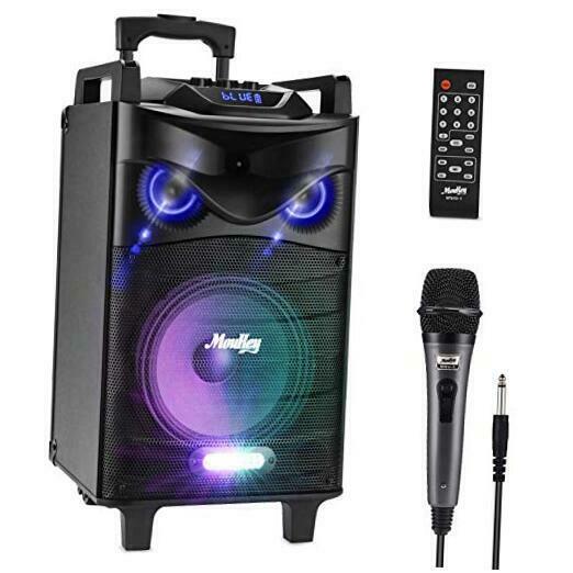 Portable Karaoke Machine Speaker With Microphone, Bluetooth 5.0 Pa System