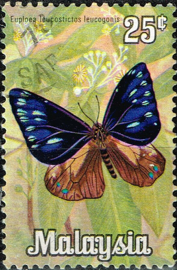 Malaysia Fauna Insects Butterfly Stamp 1975 B-6