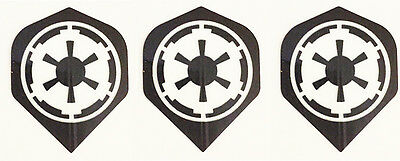 Star Wars Empire Standard Dart Flights 1 Set Of 3 Flights - Limited Edition