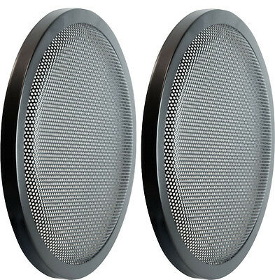 Pair 10" Heavy Duty Subwoofer Speaker Classic Grill Grills Cover