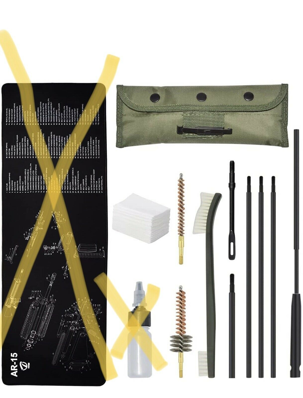 Twod Cleaning Kit, Cleaning Brushes Supplies With Accessories And Tools Pouch