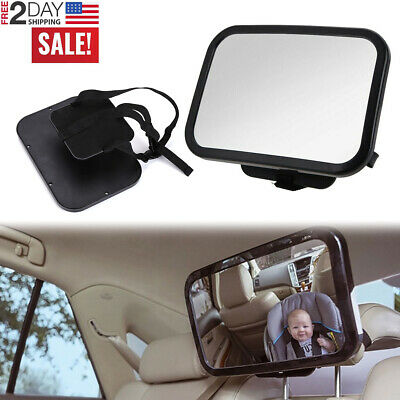 Baby Car Seat Rear View Mirror Facing Back Infant Kids Child Toddler Safety View