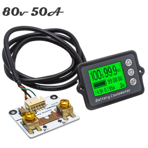 Dc8-80v 50a Battery Coulometer Tk15 Professional Precision Lifepo Battery Tester