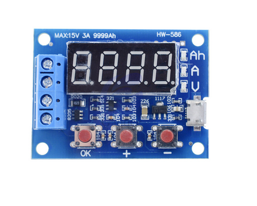 Lithium Ion 18650 And Lead Acid Battery Capacity Tester