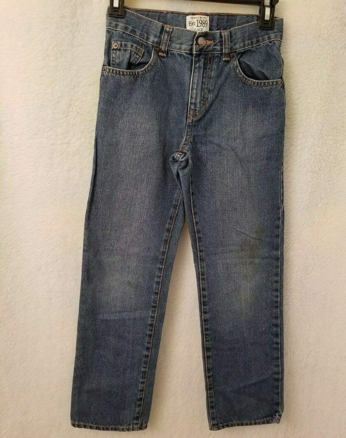 The Children's Place Girls Blue Straight Leg Jeans Size 10