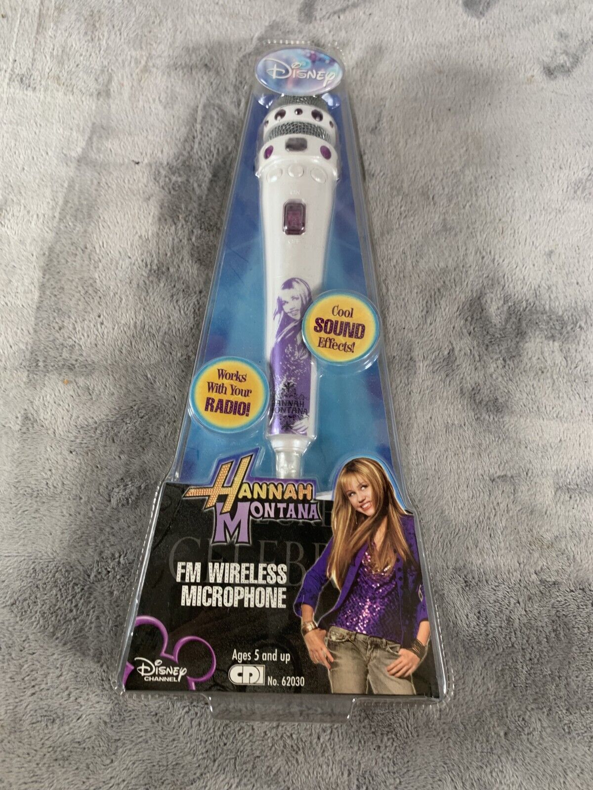 Hannah Montana Wireless Fm Microphone New Disney Works With Radio