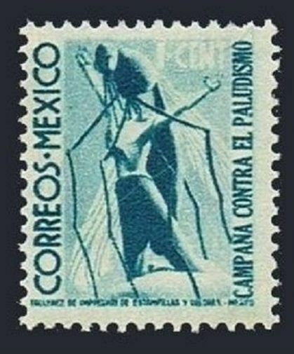 Mexico Ra14,mnh.michel Zw15a. Drive Against Malaria.postal Tax Stamp 1939.