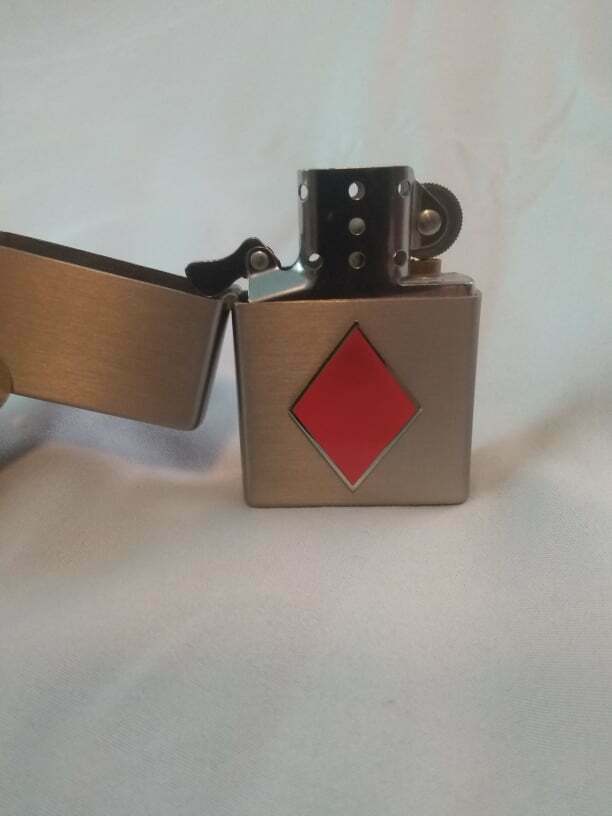 2006 Limited Edition Lighter Enamel Red Diamond Made In China Brand New / Unused