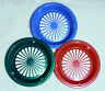 6 Green, Red, And Blue Paper Plate Holders, Picnic, Bbq,  Parties, & Camping