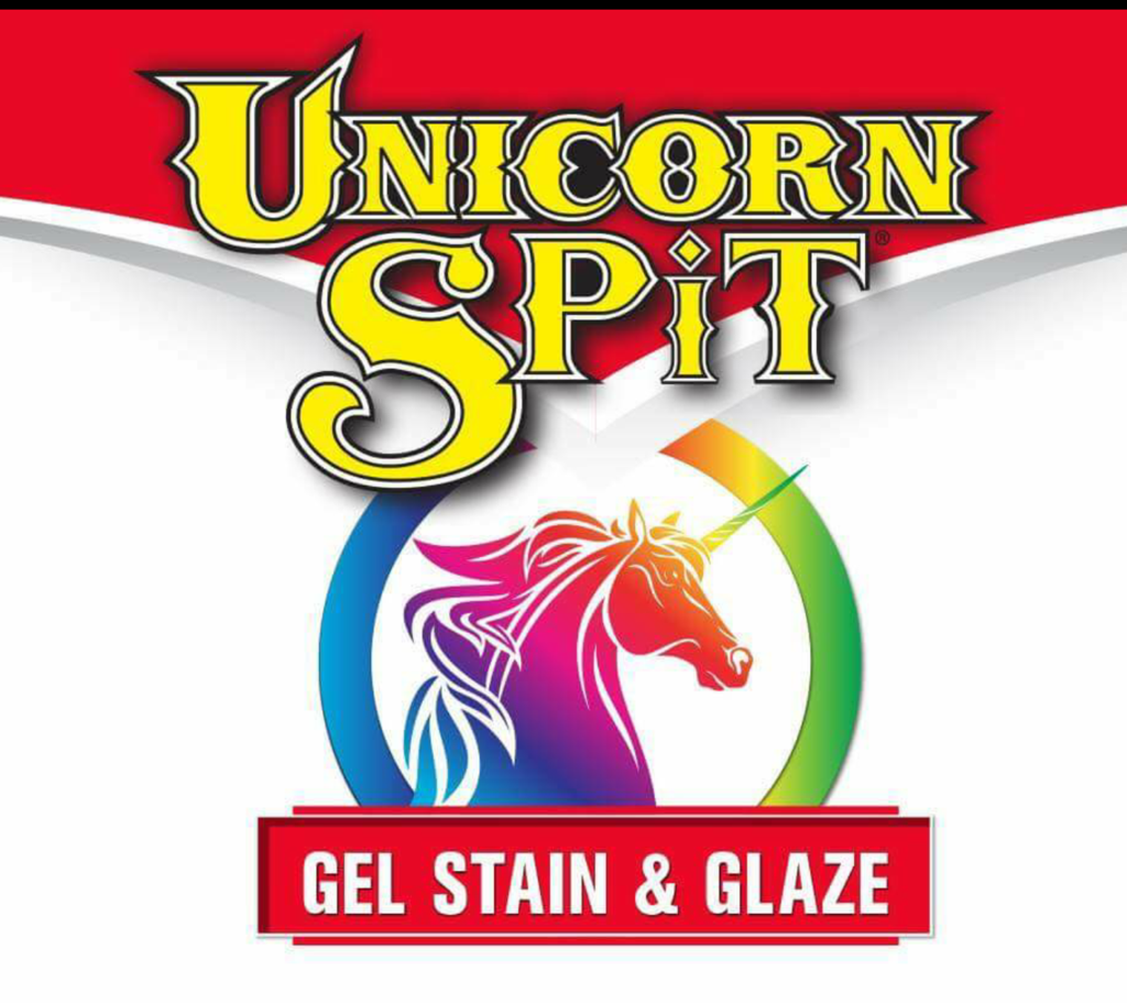 Unicorn Spit Wood Gel Stain & Glaze 4oz Wood Glass Metal + More  Pick Your Color