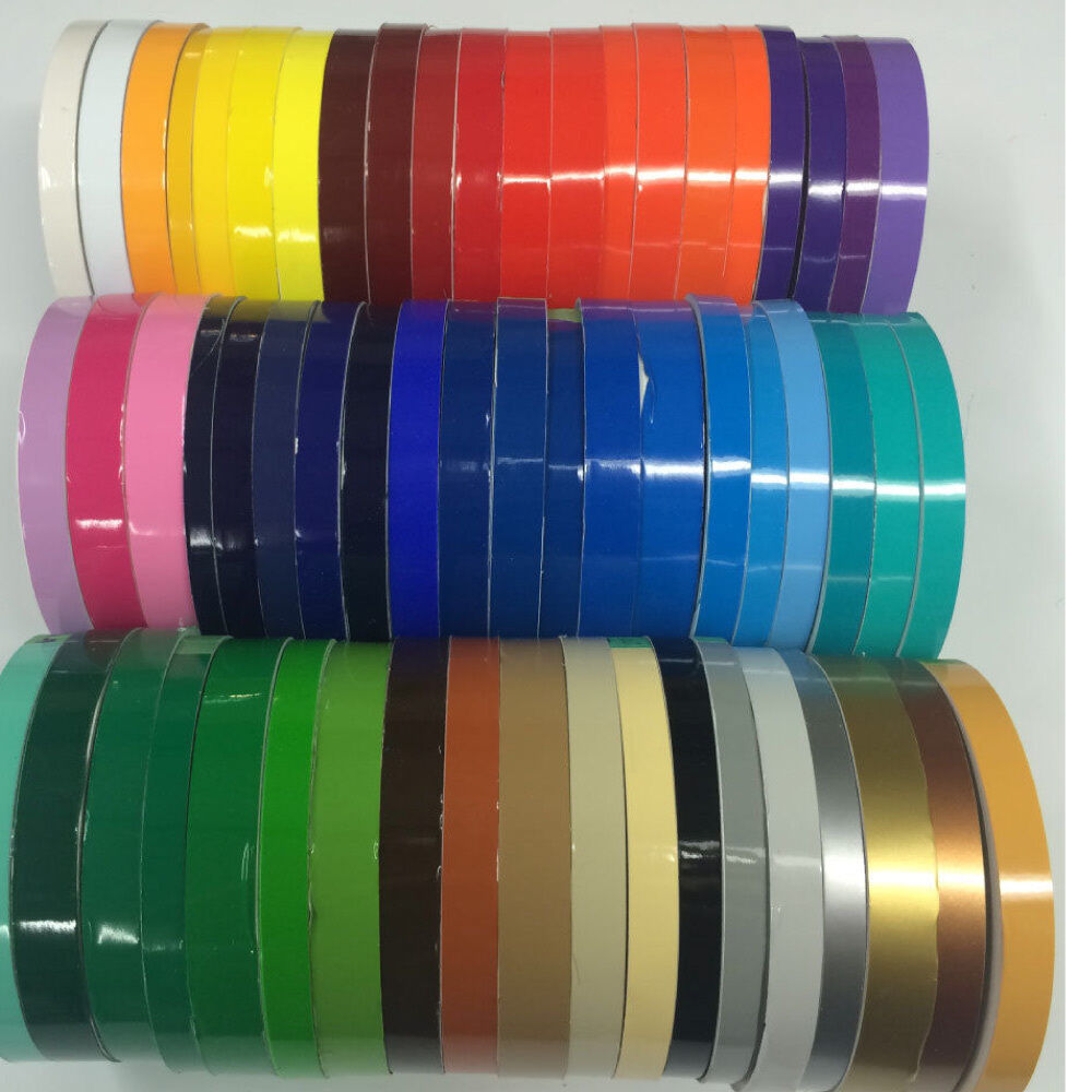 1/4" X 150 Ft Roll Oracal Vinyl Pinstriping Pinstripe Tape - 63 Colors Available