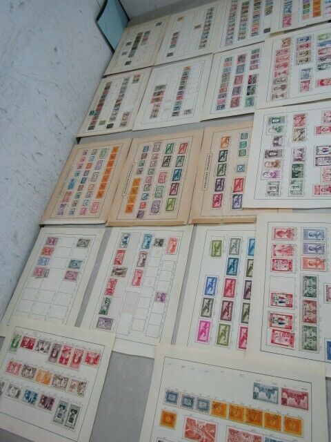 Nystamps French Indo China Many Mint Old Stamp Collection Album Page