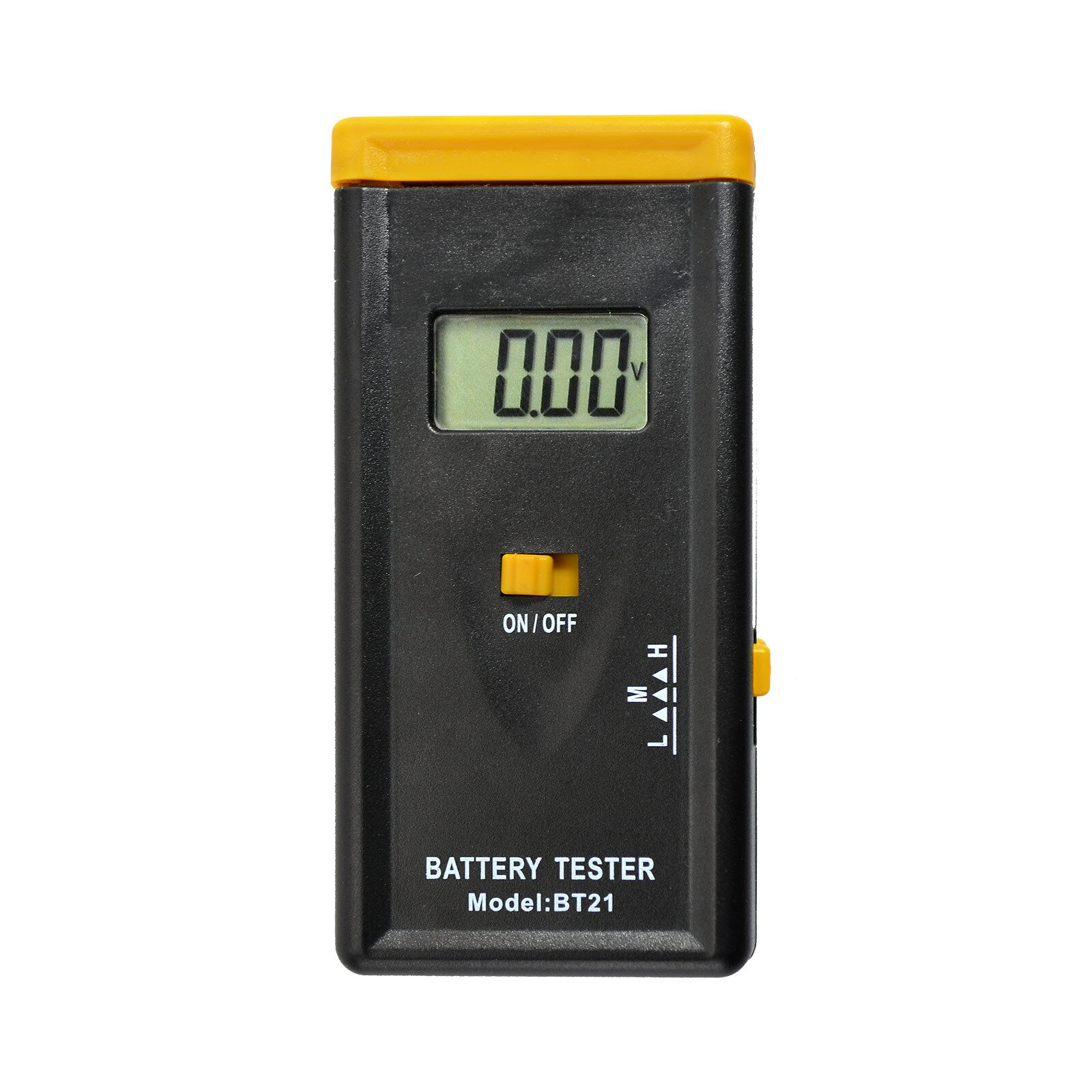 Portable Battery Tester Digital Lcd Battery Voltage Meter Aa 6f22 Button Cell