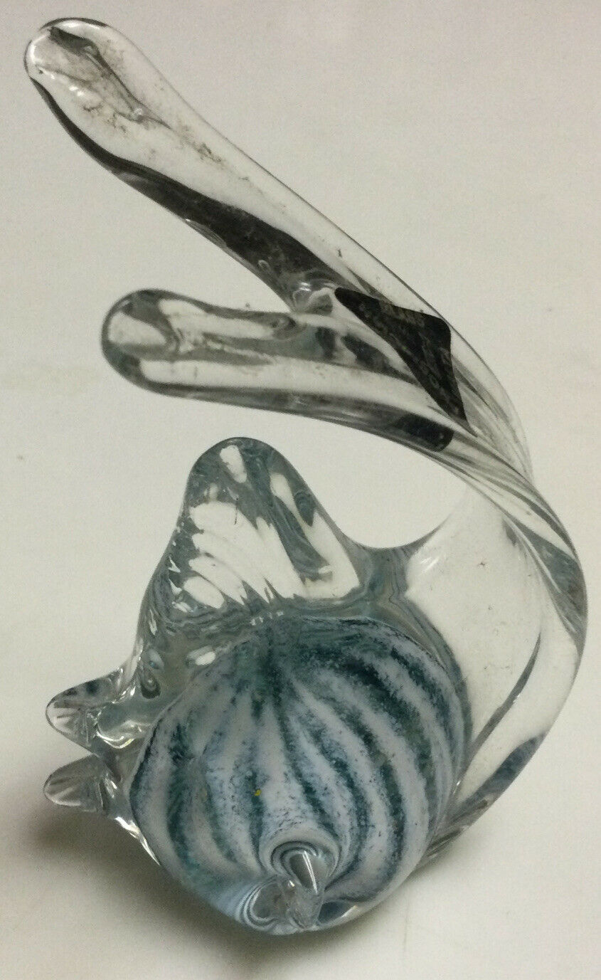 Phoenician Glass Malta Fish - Paperweight - Malta