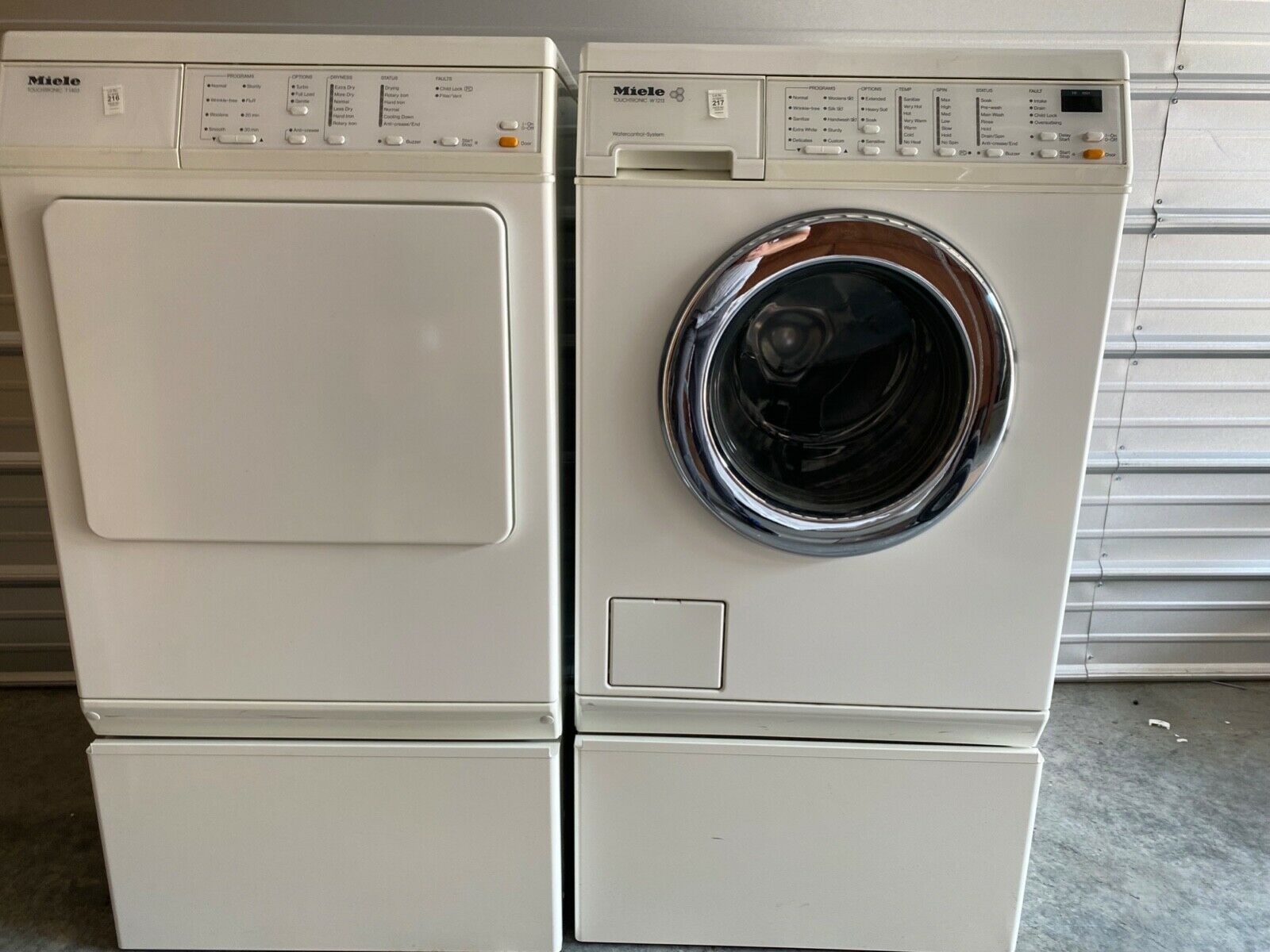 Miele W1213 24 Inch Super Capacity Electric Front Load Washer W/dryer In Hayden