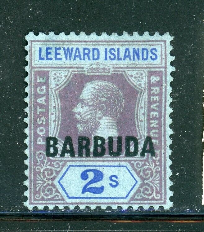 Barbuda 6 Sg6 Mh 1922 2sh Kgv Cv$16