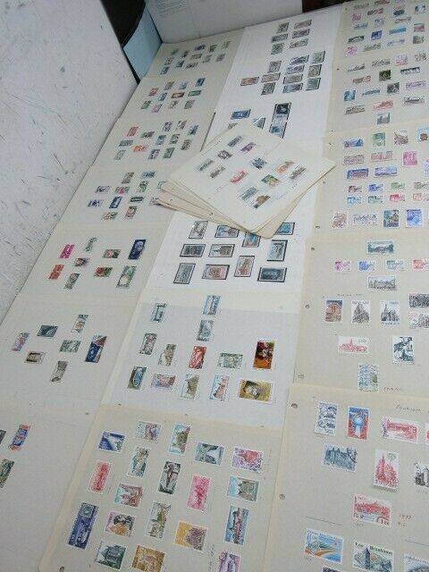Nystamps France Large Many Mint Stamp Collection Album Page