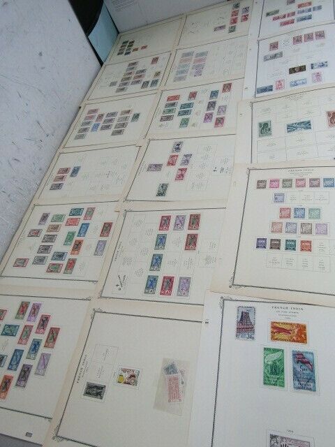 Nystamps French India Much Mint Old Stamp Collection Scott Page