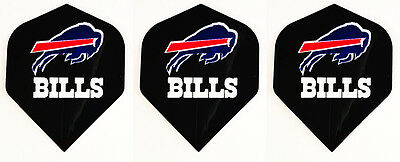 Buffalo Bills Nfl Football Standard Wide Size Dart Flights 1 Set Of 3 Flights
