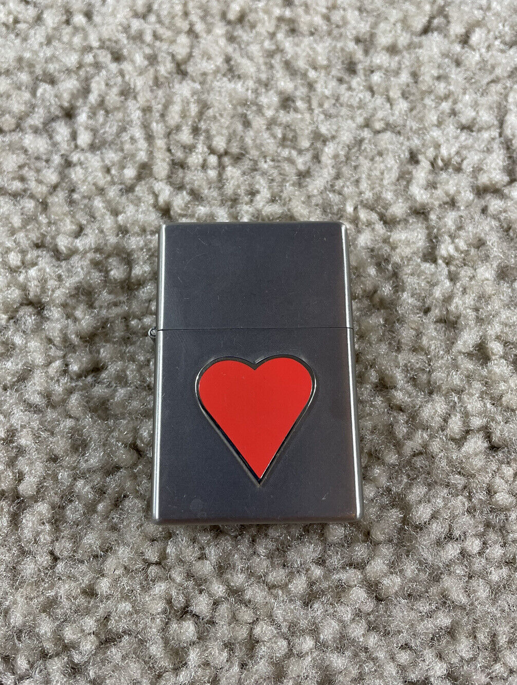 Limited Edition 2006 Suits Lighter Hearts Casino Windproof Vintage Not Zippo
