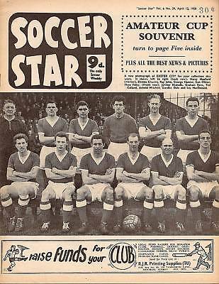 4-12-58 Soccer Star From England - Exeter City On Cover
