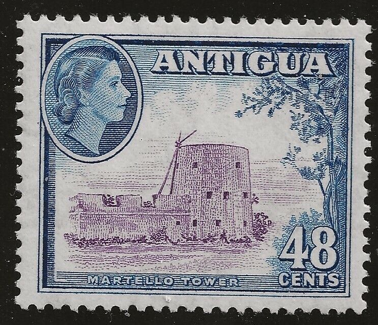 Antigua, Qeii Sg 130, Mvlh