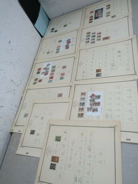 Nystamps France Office In China Old Stamp Collection Scott Page