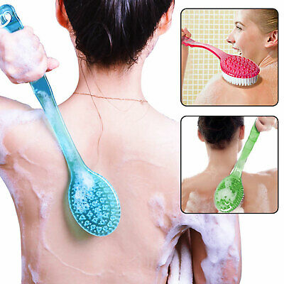 Long Handle Back Body Shower Spa Bath Brush Exfoliating Skin Clean Scrubber Usa