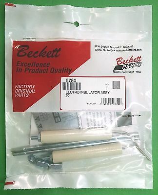 Beckett Oil Burner Electrode Insulator Kit 5780 & T501 Gauge For Af Afg Ar Sf Sr