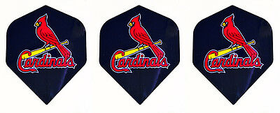 St Louis Cardinals Mlb Baseball Standard Dart Flights 1 Set Of 3 Flights