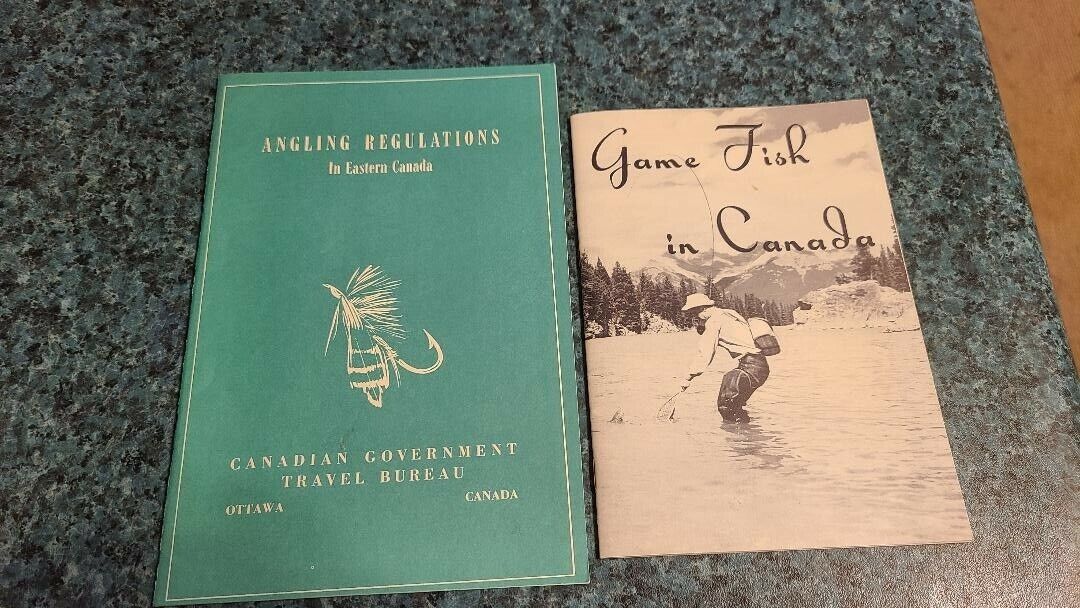 1960s Canadian Fishing Books