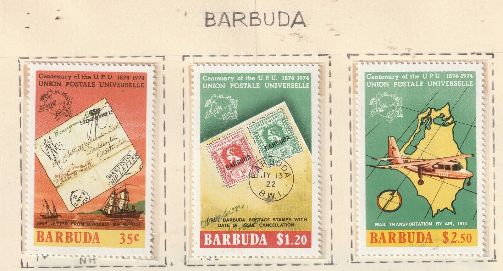 Barbuda: Lot 2 - Postage (see Details Below). 2022 Scott Catalog Value $46.20