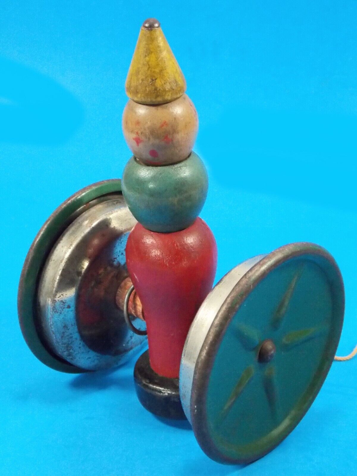 Vintage "jingling Jim"  Bell Pull Toy 1940's Bell Gong Co.