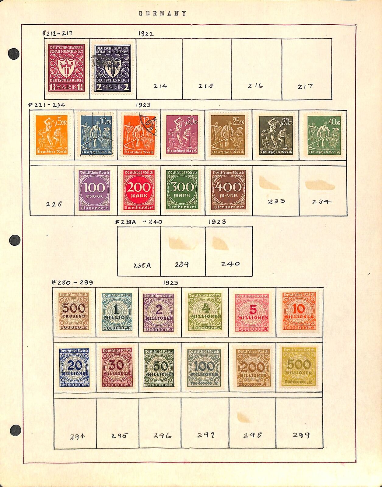 [op2643] Europe Lot Of Stamps On 12 Pages
