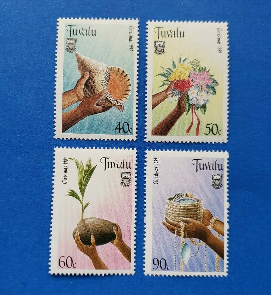 Tuvalu Stamps, Scott 529-532 Complete Set Mnh