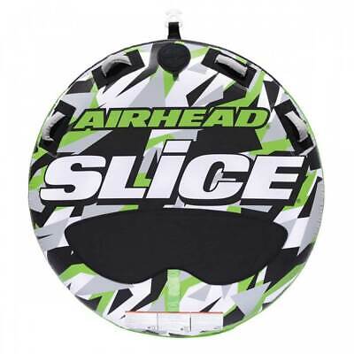 Airhead Ahssl-22 Slice 58" Inflatable Double Rider Towable Lake Tube Water Raft