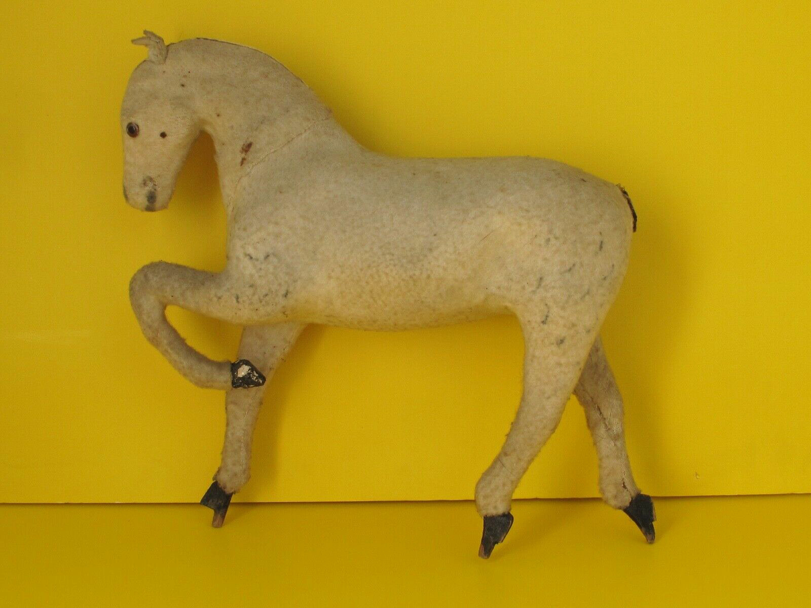 Antique American Prancing Horse Platform Pull Toy