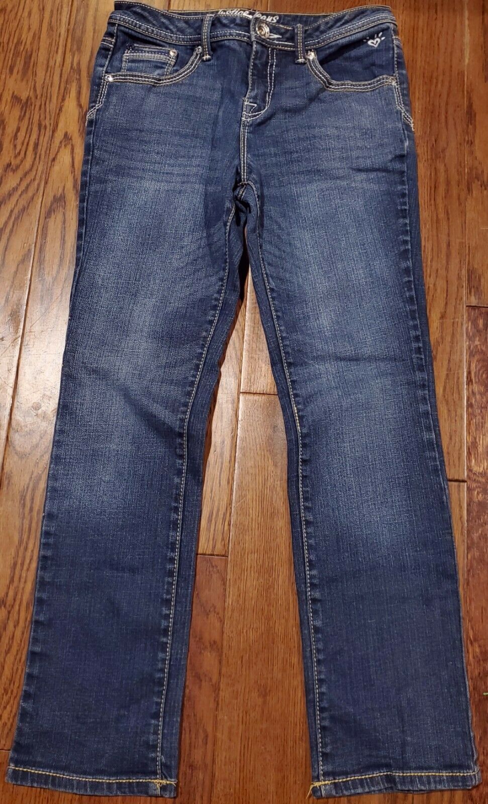 Girls Justice Jeans Size 10-1/2 Euc! Fast Ship! Pants