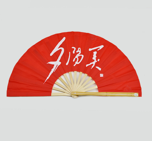 Taoist Tai Chi Kung Fu Fan Bamboo Bone Easy Opening And Closing Practice Fan