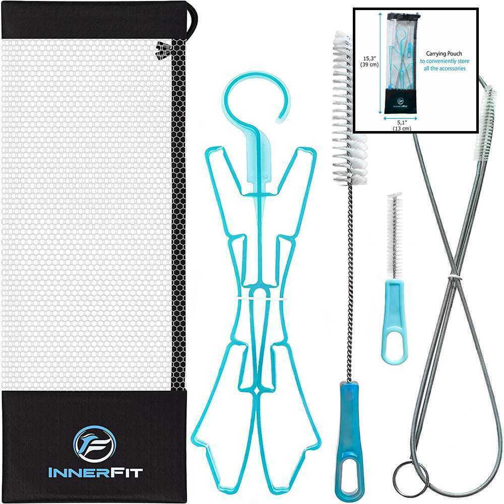 Innerfit Hydration Bladder Cleaning Kit 5 In 1 Water For Universal Bladders 3 Br