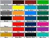 1" X 150 Ft Roll Vinyl Pinstriping Pinstripe Tape  28 Colors Available!