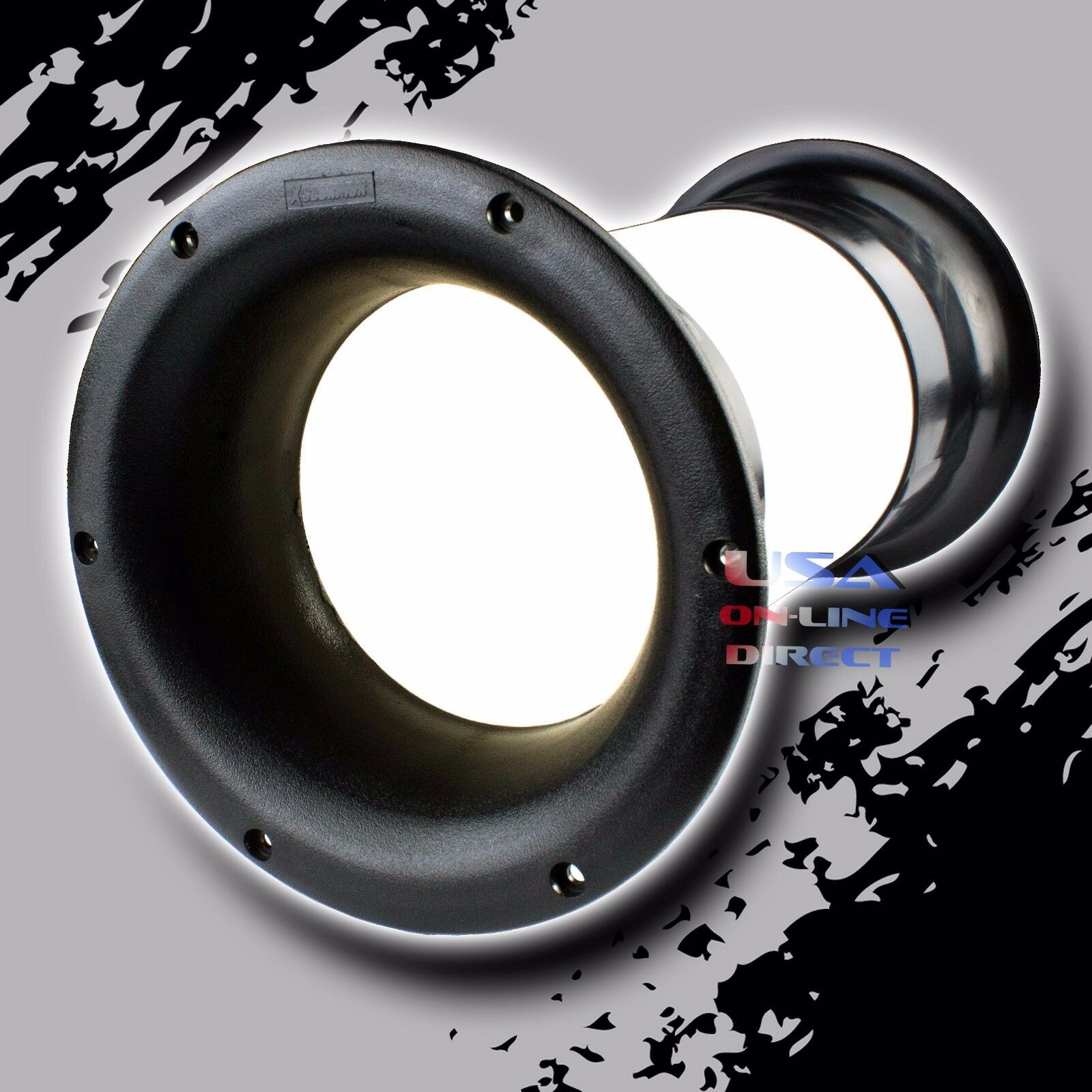 High Quality Molded 4" X 10" Aero-port For 10"-18" Sub-woofer Bass Enclosure Us